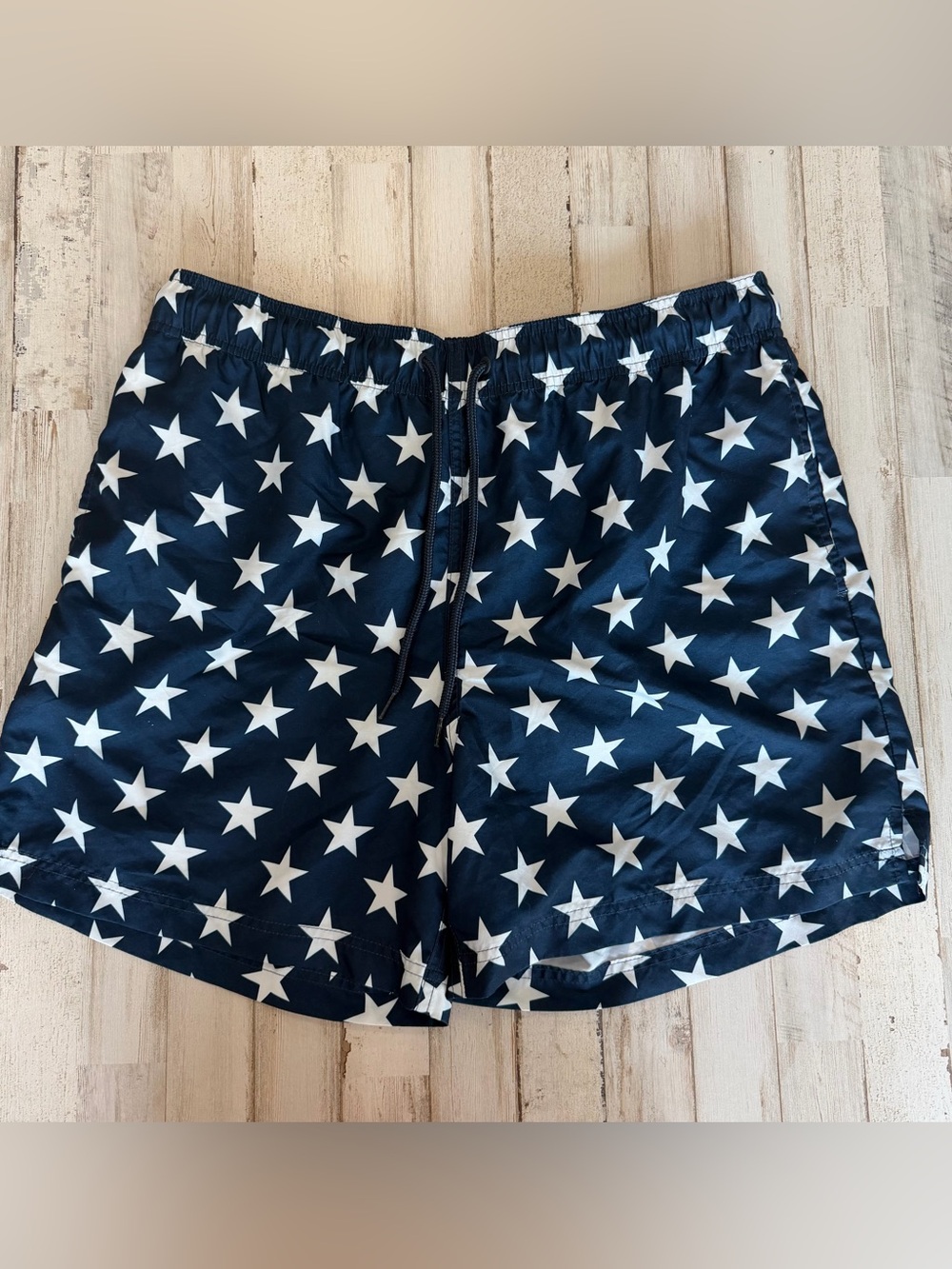 George Men’s Star Print Swim Trunks – Large 36-38